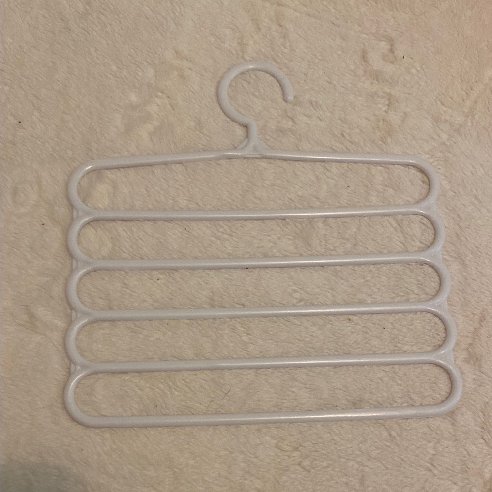 White Multi-Layer Clothes Hanger
